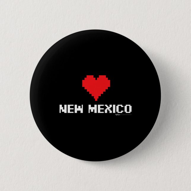 New Mexico 8-bit Spelarstat  Knapp (Framsida)