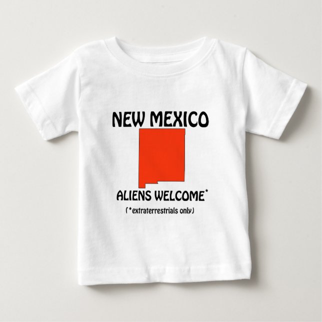 New Mexico - Aliens Välkomna Tröja (Framsida)