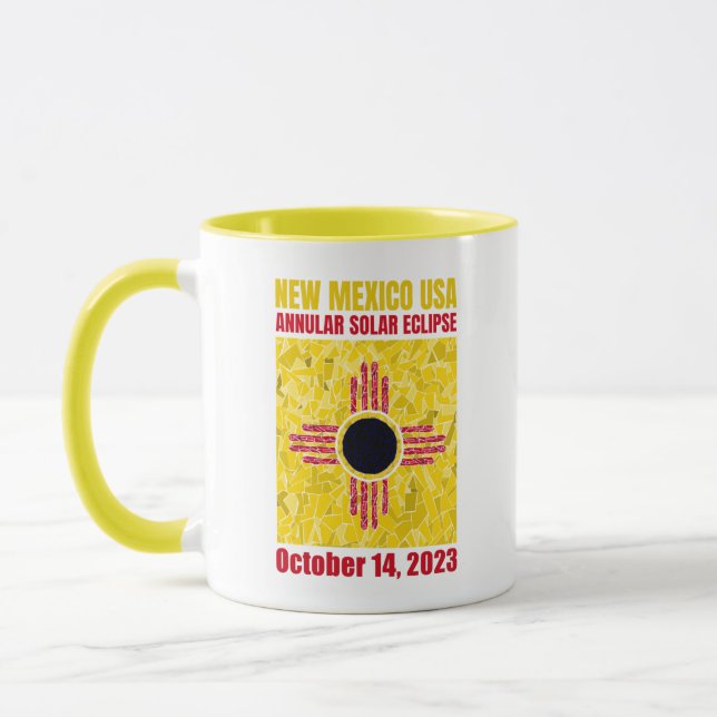 New mexico Annular Eclipse Mugg (Vänster)