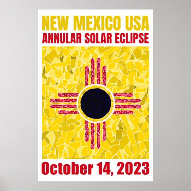 New mexico Annular Eclipse Poster (Framsidan)
