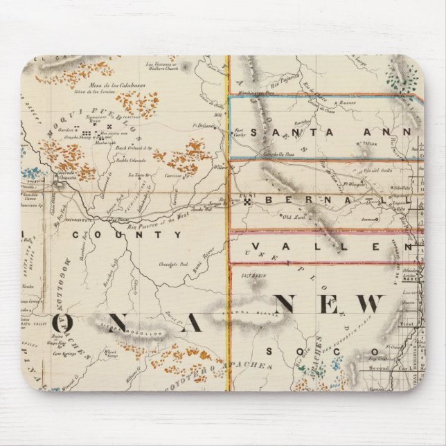 New mexico, Arizona Musmatta (Framsidan)