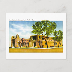 new mexico Art Museum, Santa Fe, New mexico Vykort