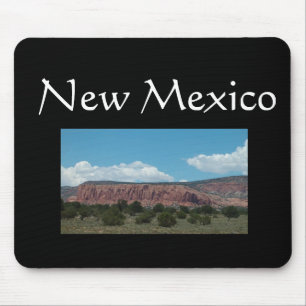 New mexico bergslandskap. musmatta