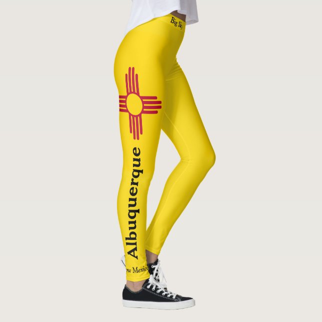 New mexico Big Himlar Leggings Women's Running Byx (Höger)