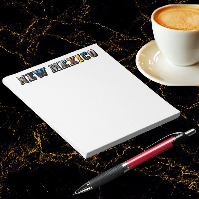 New mexico Bild Anteckningsblock (New Mexico, USA Notepad)