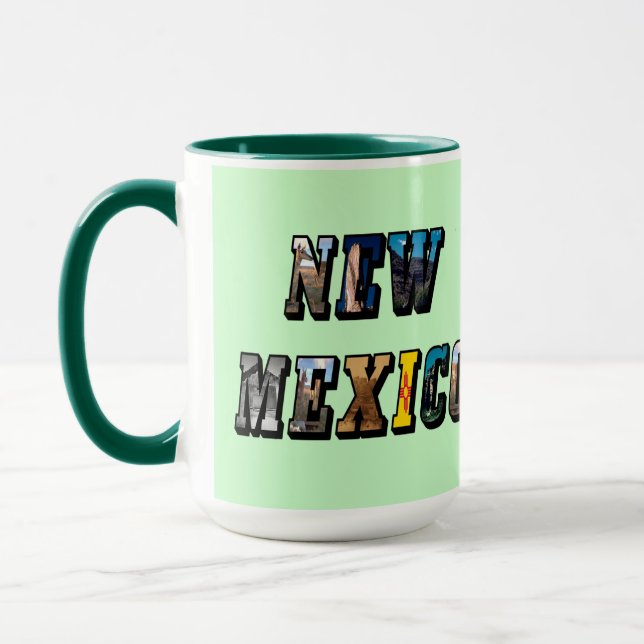 New mexico Bild Mugg (Vänster)