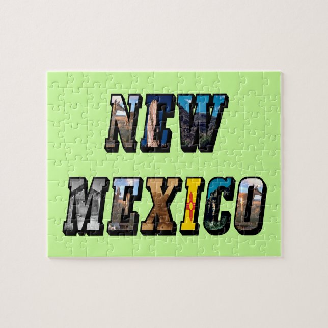 New mexico Bild Pussel (Horisontell)