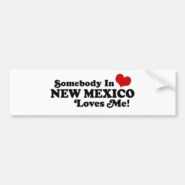 New mexico bildekal (Framsidan)