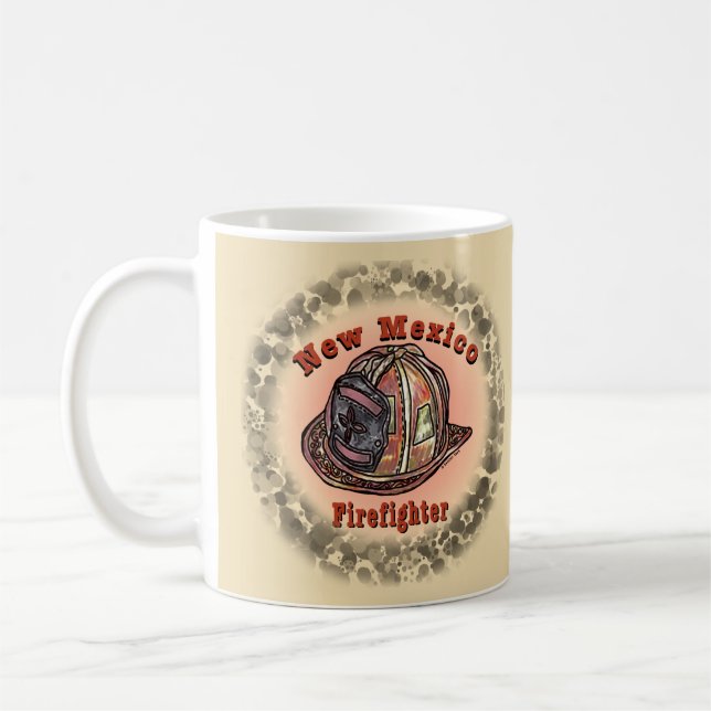 New Mexico brandman mugg (Vänster)