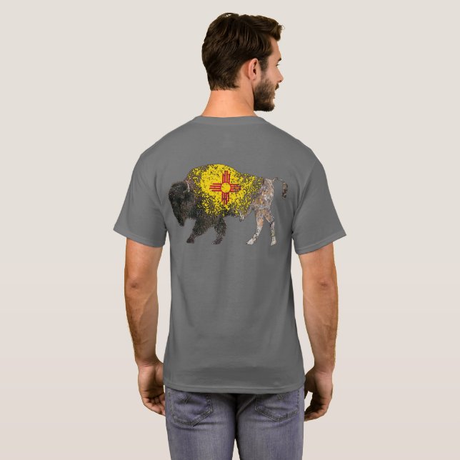 New mexico Buffalo Spirit T-Shirt (Hel baksida)