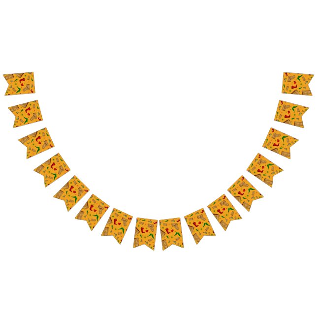 New mexico Bunting flaggor (Alla)