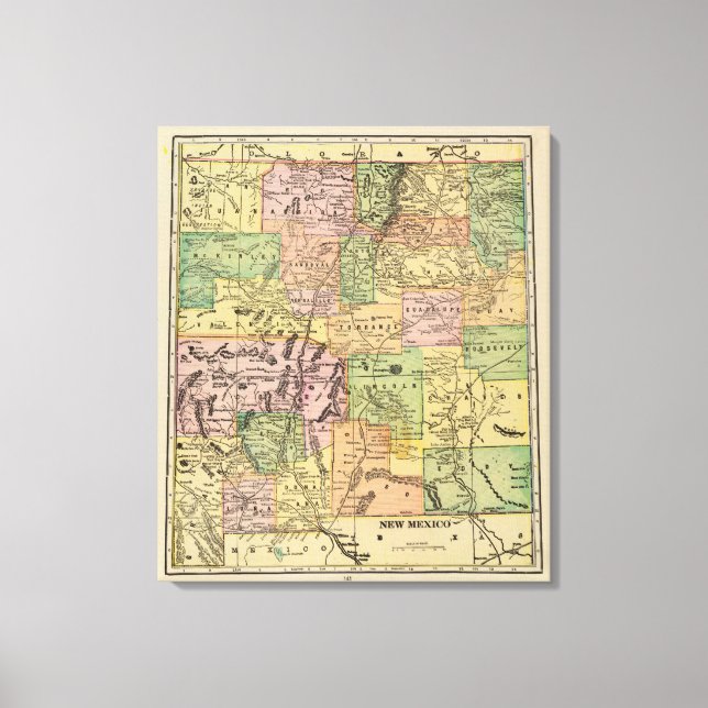New mexico canvastryck (Framsida)