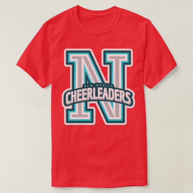 New mexico Cheerledare T Shirt (Design framsida)