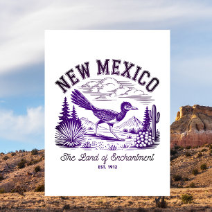 New Mexico De Förtrollade Markerna Est. 1912 Vykort