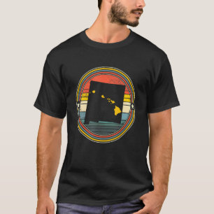 New mexico delstat Hawaii Roots Origine Staten Kar T Shirt