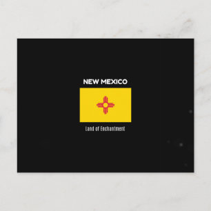 New mexico - Delstat med vykort för indelning