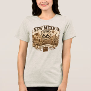 New Mexico Desert Soul Route 66 Varm luftballong  T Shirt