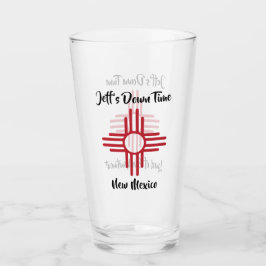 New mexico eget namn Zia Sol Symbol Gift Beer Glaskopp