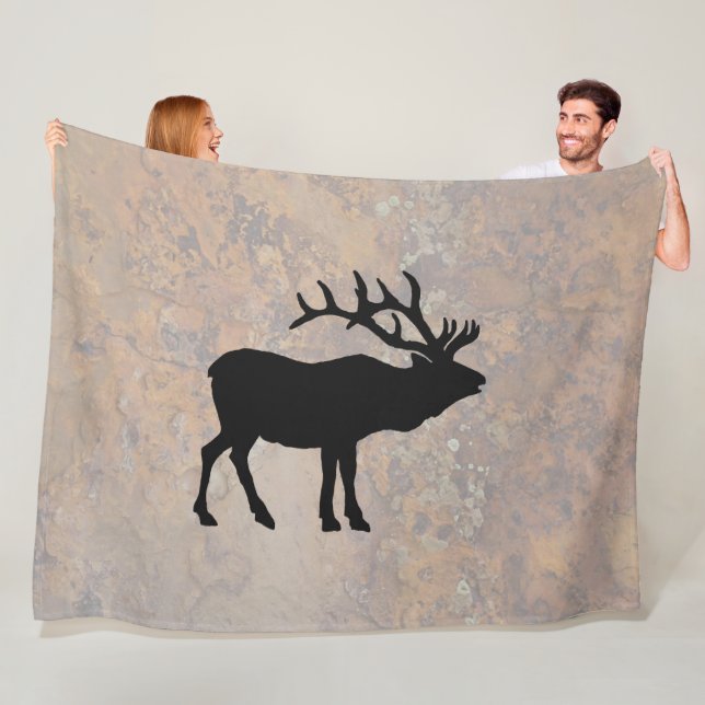 New mexico Elk Fleecefilt (På plats)