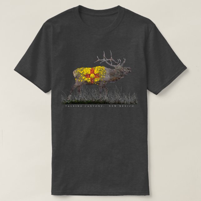 NEW MEXICO ELK T SHIRT (Design framsida)