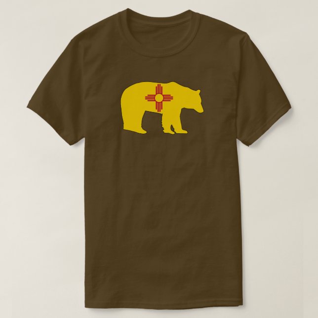New Mexico Flag Björn T Shirt (Design framsida)