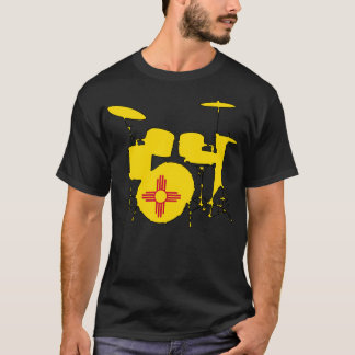 New Mexico flag drums  T Shirt