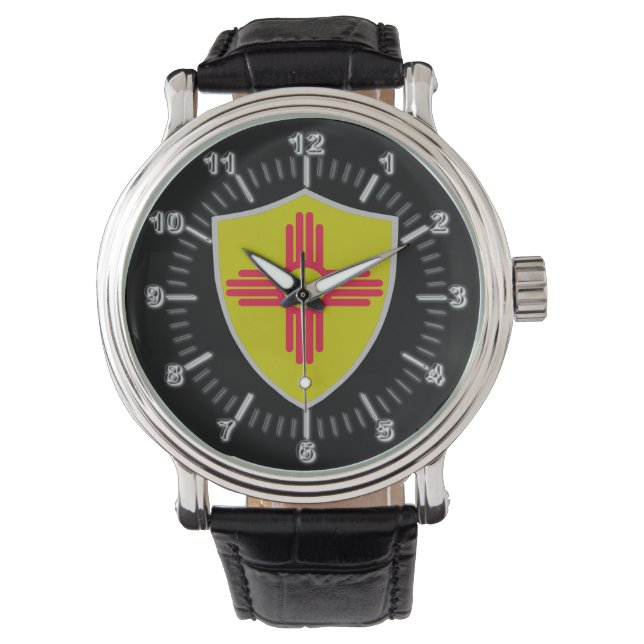 New mexico flagga armbandsur (Framsida)