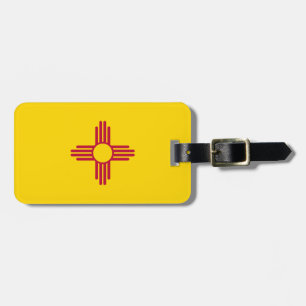 New mexico Flagga Bagagebricka