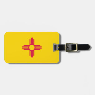 New mexico flagga bagagebricka