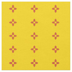 New mexico Flagga Fabric & trendig mode Tyg
