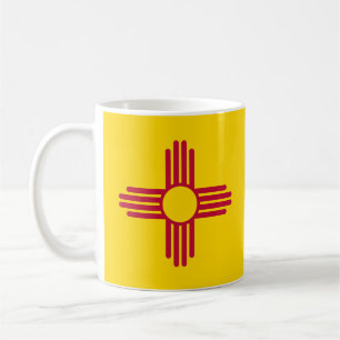 New mexico Flagga Kaffemugg