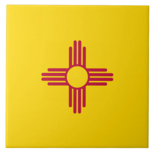 new mexico Flagga Kakelplatta