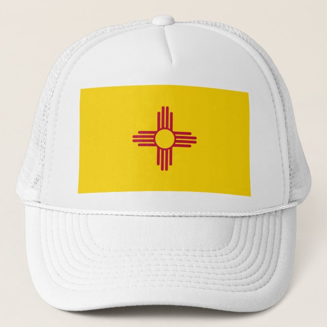 NEW MEXICO FLAGGA KEPS (Framsida)