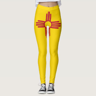 New mexico flagga leggings