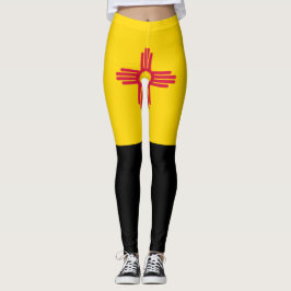 New mexico flagga leggings