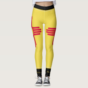 New mexico flagga leggings