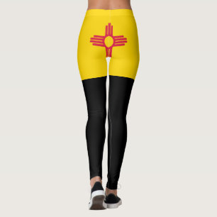 New mexico flagga leggings