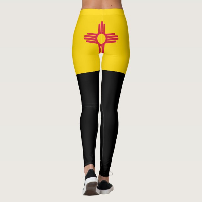 New mexico flagga leggings (Baksida)