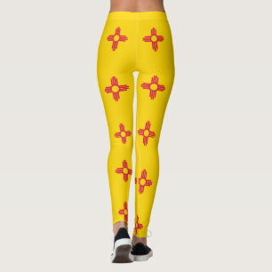 New mexico flagga leggings