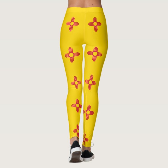 New mexico flagga leggings (Baksida)