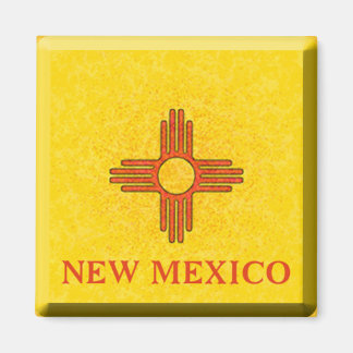NEW MEXICO FLAGGA MAGNET