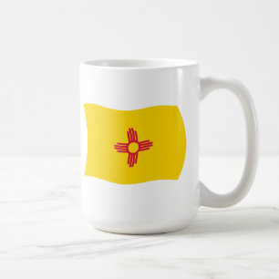 New Mexico Flagga Mugg
