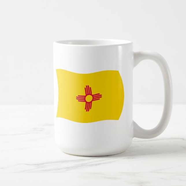 New mexico Flagga Mugg (Höger)