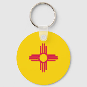 new mexico Flagga Nyckelring