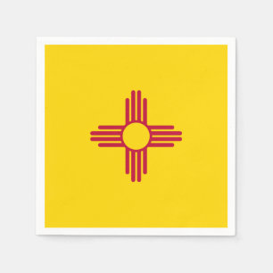 New mexico Flagga Pappersservett