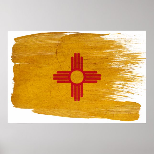 New mexico Flagga Poster (Framsidan)