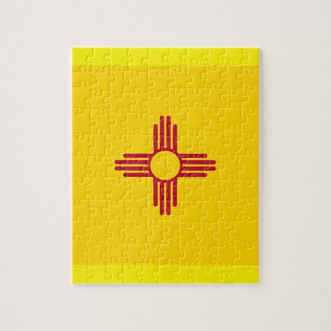 NEW MEXICO FLAGGA PUSSEL (Vertikal)