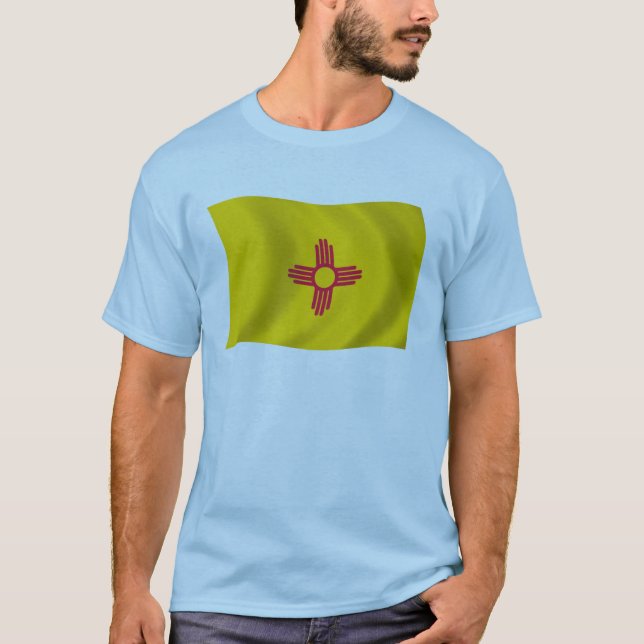 New mexico Flagga Shirt T (Framsida)