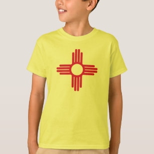 New mexico flagga t shirt