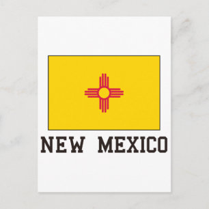 New mexico Flagga Vykort